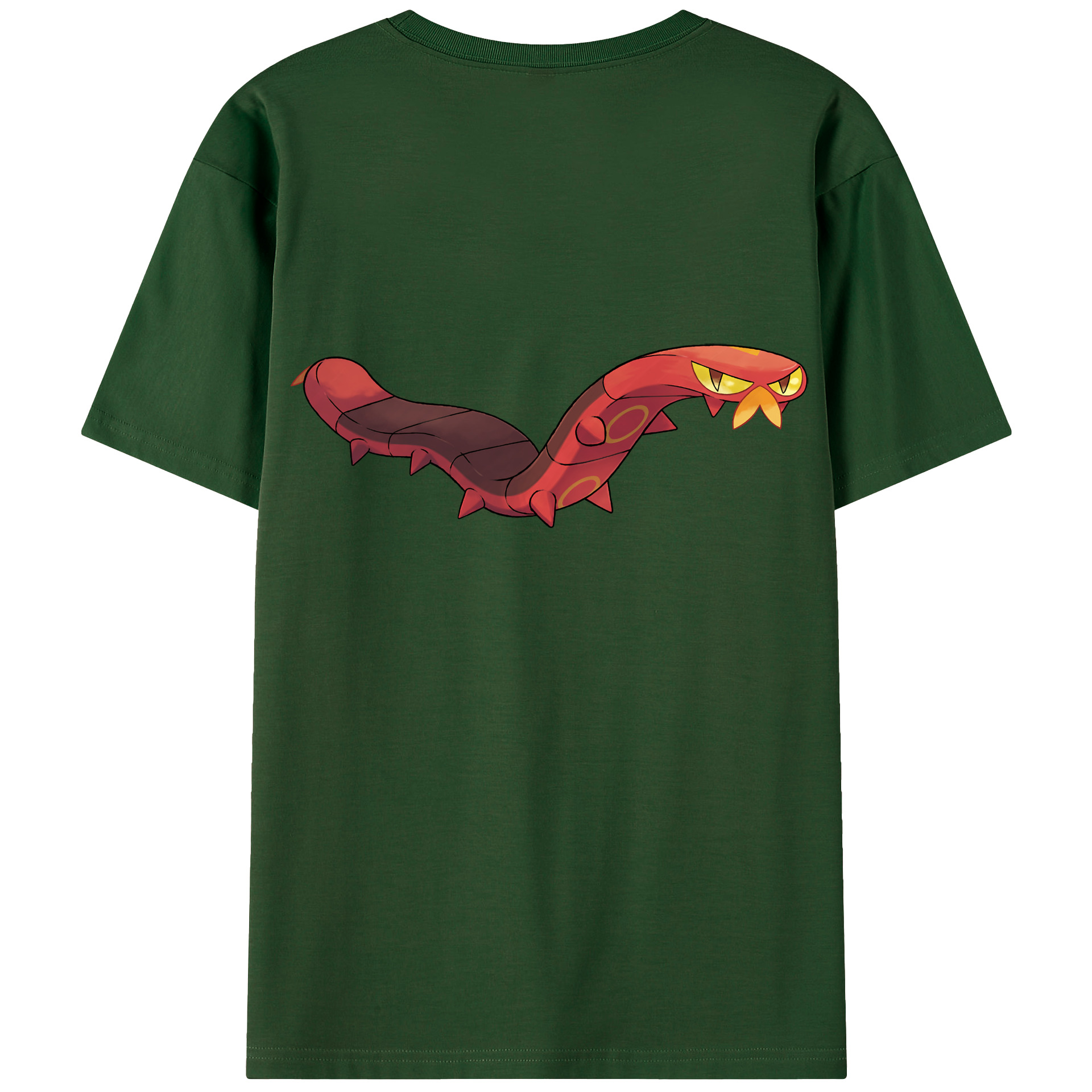（画像用） ポケットモンスター Pokémon 綿100％半袖Tシャツ（背面プリント）